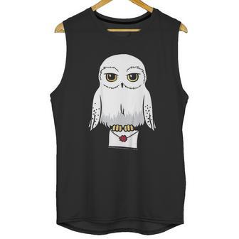 Hedwig Cute Cartoon Portrait Unisex Tank Top | Favorety CA