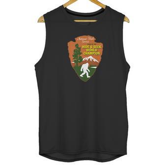 Hide Seek World Champion Bigfoot National Fores Unisex Tank Top | Favorety UK