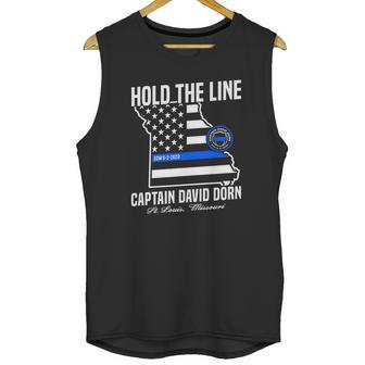 Hold The Line Captain David Dorn Unisex Tank Top | Favorety AU