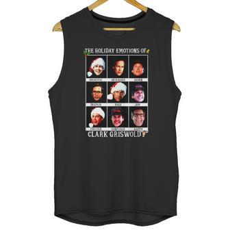 The Holiday Emotions Of Clark Griswold Unisex Tank Top | Favorety AU