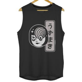 Horror Junji Ito Spiral Face Unisex Tank Top | Favorety CA