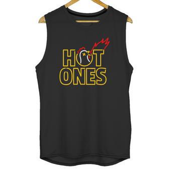 Hot Ones Simple Line Art Unisex Tank Top | Favorety DE