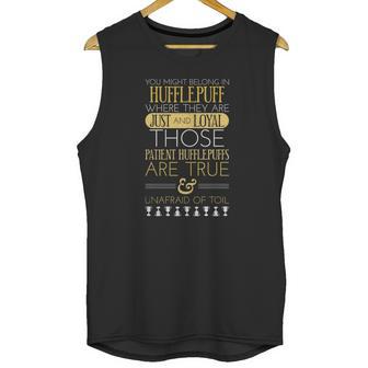 Hufflepuff T-Shirt Unisex Tank Top | Favorety UK