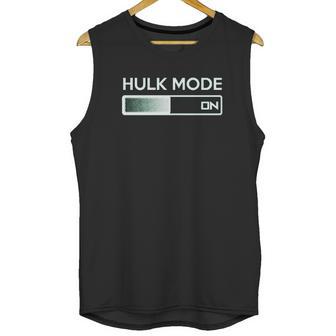 Hulk Mode On Funny Graphic Gym Workout Unisex Tank Top | Favorety DE