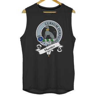 Hunter Clan Badge Scottish Clan Badges Unisex Tank Top | Favorety