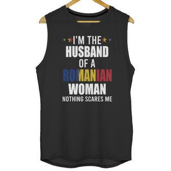 Husband Of Romanian Woman Unisex Tank Top | Favorety DE