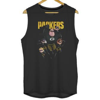 The Incredibles Green Bay Packers Unisex Tank Top | Favorety DE