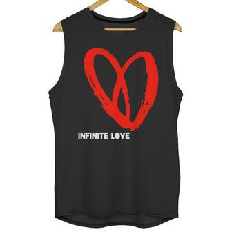 Infinite Love Valentine Heart Science Space Math Infinity T Unisex Tank Top | Favorety UK