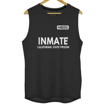 Inmate California State Prison Jail Costume T-Shirt Prisons Unisex Tank Top | Favorety UK