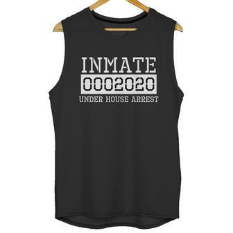 Inmate Under House Arrest Funny Prison Costume Unisex Tank Top | Favorety