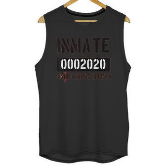 Inmate Prisoner Halloween Jail Costume Funny Unisex Tank Top | Favorety