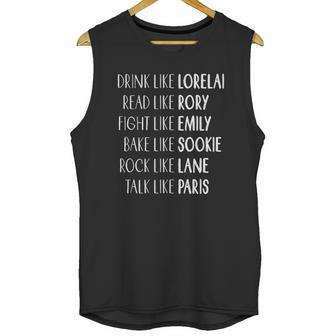 Instant Message Gilmore Girls Name List Unisex Tank Top | Favorety AU