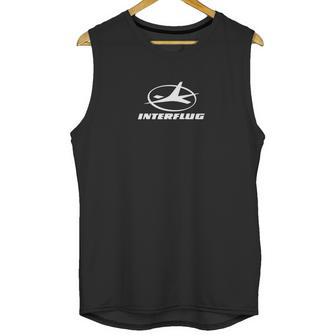 Interflug Airline East Germany Lufthansa Unisex Tank Top | Favorety