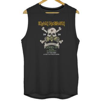 Iron Maiden 2020 Pandemic Unisex Tank Top | Favorety DE