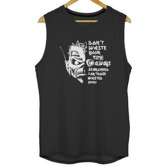 Iron Maiden Dont Waste Your Time Unisex Tank Top | Favorety AU