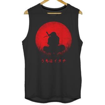 Itachi Uchiha And Moon Unisex Tank Top | Favorety AU