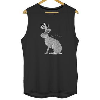 Jackalope Funny Rabbit Unisex Tank Top | Favorety UK