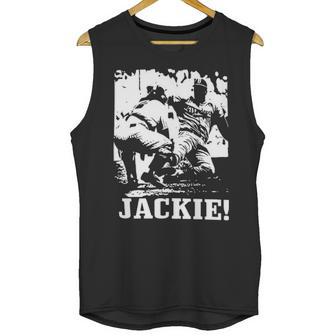 Jackie Robinson Classic Unisex Unisex Tank Top | Favorety CA