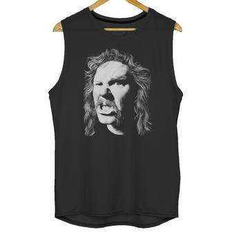 James Hetfield Bold Art Unisex Tank Top | Favorety