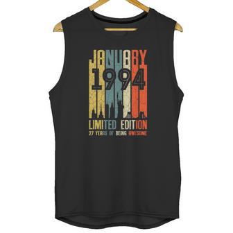 January 1994 27 Years Old 1994 Birthday Gift Unisex Tank Top | Favorety