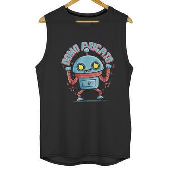 Japanese Pop Culture Music Robot Domo Unisex Tank Top | Favorety AU