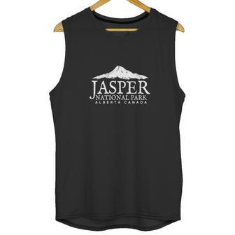 Jasper National Park T-Shirt Alberta Canada Mountain Tee Unisex Tank Top | Favorety