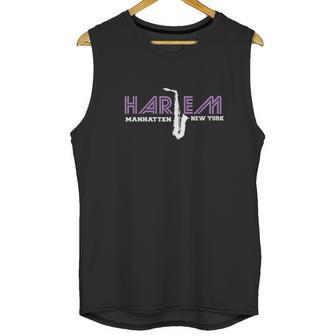 Jazz Music Harlem Manhattan New York Unisex Tank Top | Favorety UK