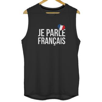 Je Parle Francais Francais French Unisex Tank Top | Favorety UK