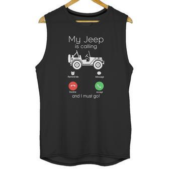 My Jeep Is Calling Unisex Tank Top | Favorety AU