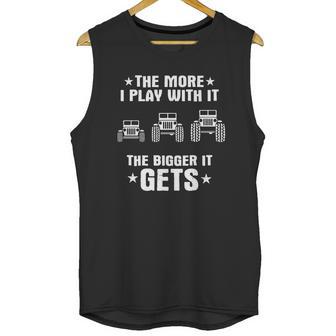 Jeep The More I Play With It The Bigger It Gets Unisex Tank Top | Favorety UK