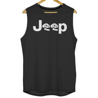 Jeep Skull Unisex Tank Top | Favorety AU