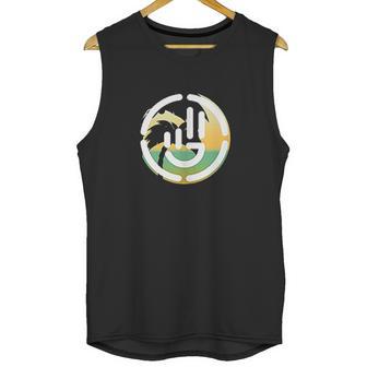 Jeep Wave Peace Sign Tropical Summertime Unisex Tank Top | Favorety