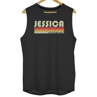 Jessica Gift Name Personalized Retro Vintage 80S Birthday Unisex Tank Top | Favorety AU