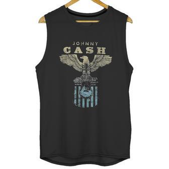 Johnny Cash Mens Jc Eagle Unisex Tank Top | Favorety AU