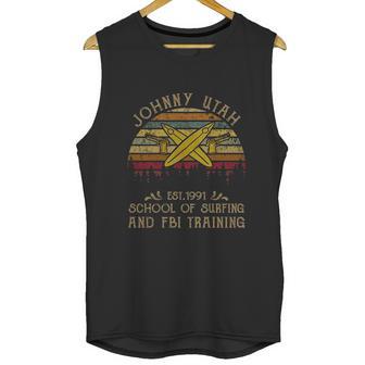 Johnny Utah Est 1991 School Of Surfing And Fbi Training Vintage Movie Unisex Tank Top | Favorety AU