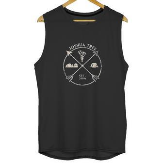 Joshua Tree National Park Camping California Gift Unisex Tank Top | Favorety