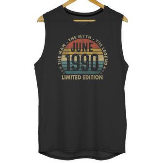 June 1990 Man Myth Legend Retro 31 Years Old For Men Unisex Tank Top | Favorety DE