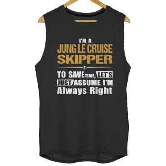 Jungle Cruise Skipper Unisex Tank Top | Favorety