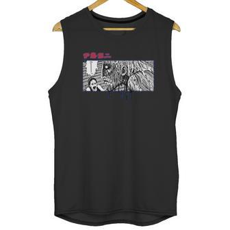 Junji Ito Dripping And Screaming Unisex Tank Top | Favorety