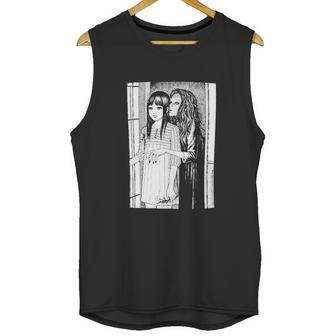 Junji Ito Whispering Unisex Tank Top | Favorety