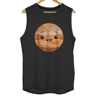 Jupiter Cute Happy Planet Solar System Galaxy Unisex Tank Top | Favorety CA