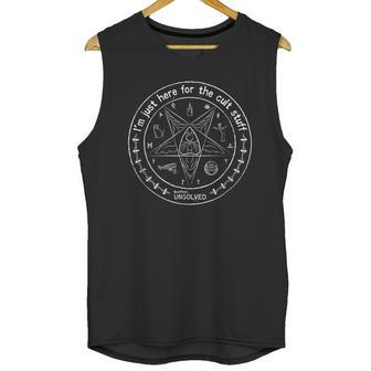 Im Just Here For The Cult Stuff Buzzfeed Unsolved Shirt Unisex Tank Top | Favorety DE