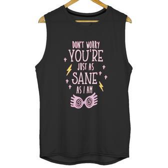 You Are Just As Sane As I Am Spectre Specs Youth Unisex Tank Top | Favorety