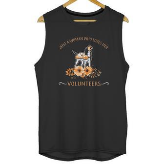 Just A Woman Who Loves Her Tennessee Volunteers Unisex Tank Top | Favorety DE