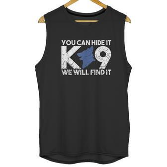 K9 Unit Thin Blue Line K9 Police Tribute Unisex Tank Top | Favorety DE