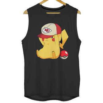 Kansas City Chiefs Pikachu Pokemon Shirt Unisex Tank Top | Favorety