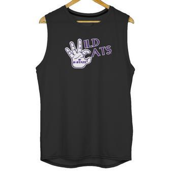 Kansas State Wildcats Foam Hand Apparel Unisex Tank Top | Favorety AU