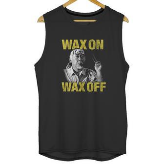 Karate Kid Wax On Off Unisex Tank Top | Favorety DE