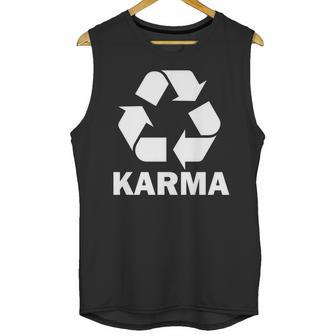 Karma Recycling Logo Unisex Tank Top | Favorety