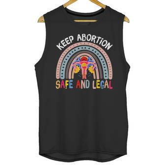 Keep Abortion Safe And Legal My Uterus My Choice Feminist Unisex Tank Top | Favorety